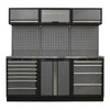 Superline PRO Storage System with Stainless Worktop 2.04m