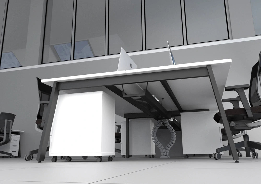 Switch 120 Degree 3 Person Bench  A Leg 8