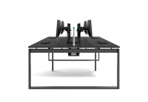 Switch 120 Degree 3 Person Bench  O Leg 16