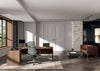 T45 Executive Wooden Table with Ergonomic Chair and Sofa in Meeting Room Setting