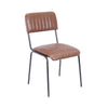 Tavern Side Chair - Brown PU