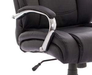 Texas Executive Heavy Duty Chair Soft Bonded Leather With Arms EX000115 12