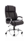 Texas Executive Heavy Duty Chair Soft Bonded Leather With Arms EX000115 2