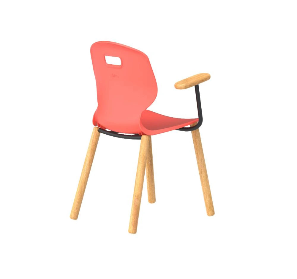 Titan Arc Wooden Four Leg Frame with Arms TA15_5C 5