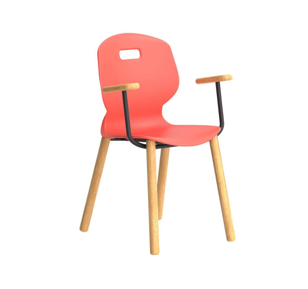 Titan Arc Wooden Four Leg Frame with Arms TA15_6C 1