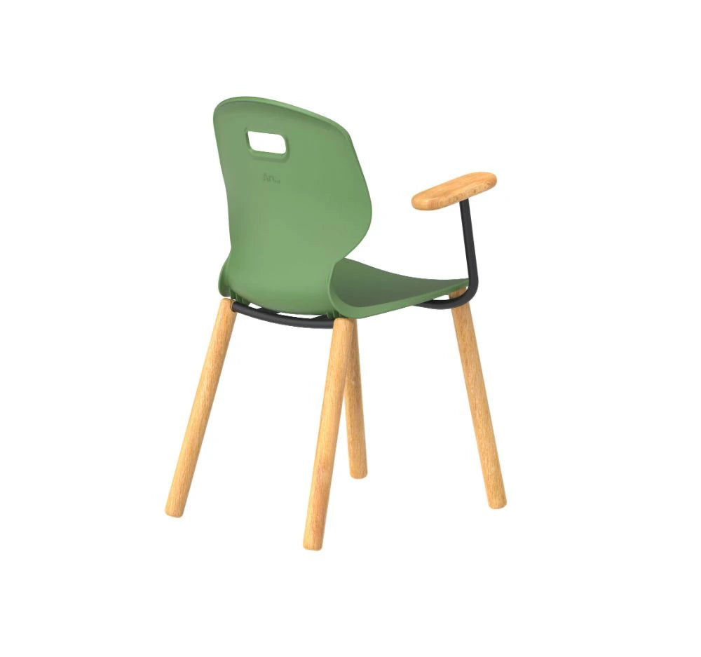 Titan Arc Wooden Four Leg Frame with Arms TA15_6F 5