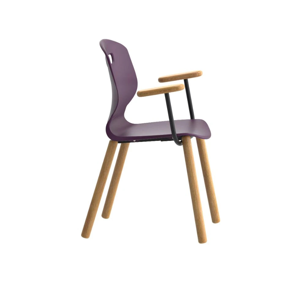 Titan Arc Wooden Four Leg Frame with Arms TA15_6G 4