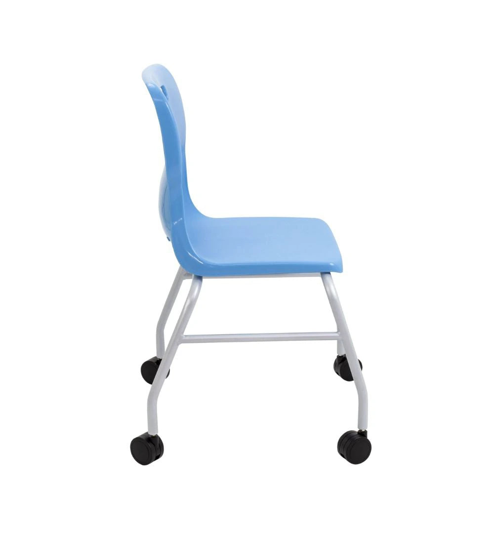 Titan Move 4 Leg Chair with Castors T301-CB 4