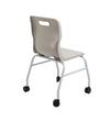 Titan Move 4 Leg Chair with Castors T301-GR 5