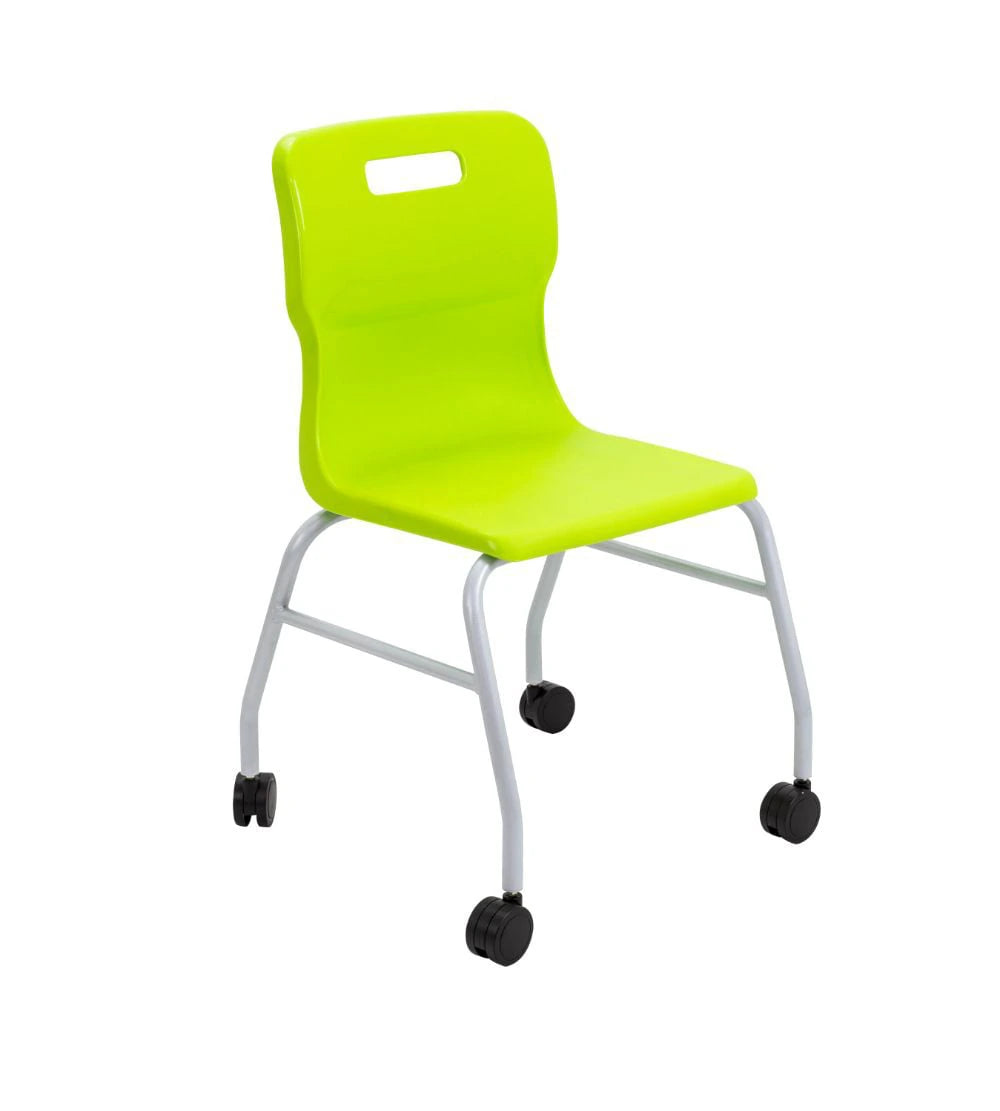 Titan Move 4 Leg Chair with Castors T301-L 1
