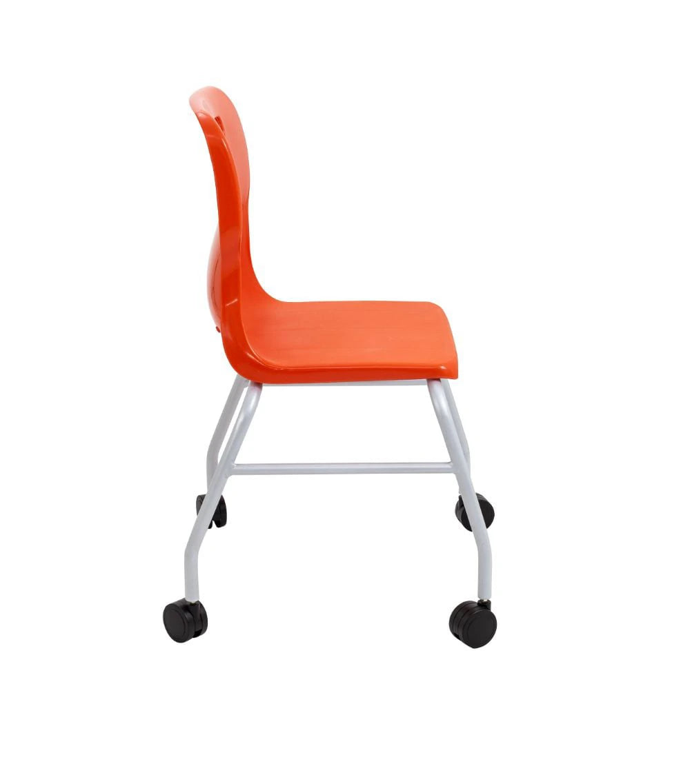 Titan Move 4 Leg Chair with Castors T301-O 4
