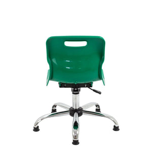 Titan Swivel Junior Chair with Chrome Base and Glides T30-GNG 6
