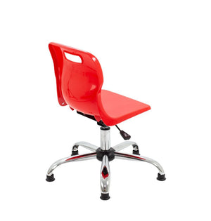 Titan Swivel Junior Chair with Chrome Base and Glides T30-RG 5