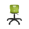 Titan Swivel Junior Chair with Plastic Base and Castors T30-L-BK 6
