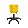 Titan Swivel Junior Chair with Plastic Base and Castors T30-Y-BK 6