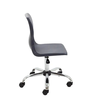 Titan Swivel Senior Chair with Chrome Base and Castors T35-C 4