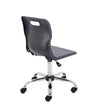 Titan Swivel Senior Chair with Chrome Base and Castors T35-C 5