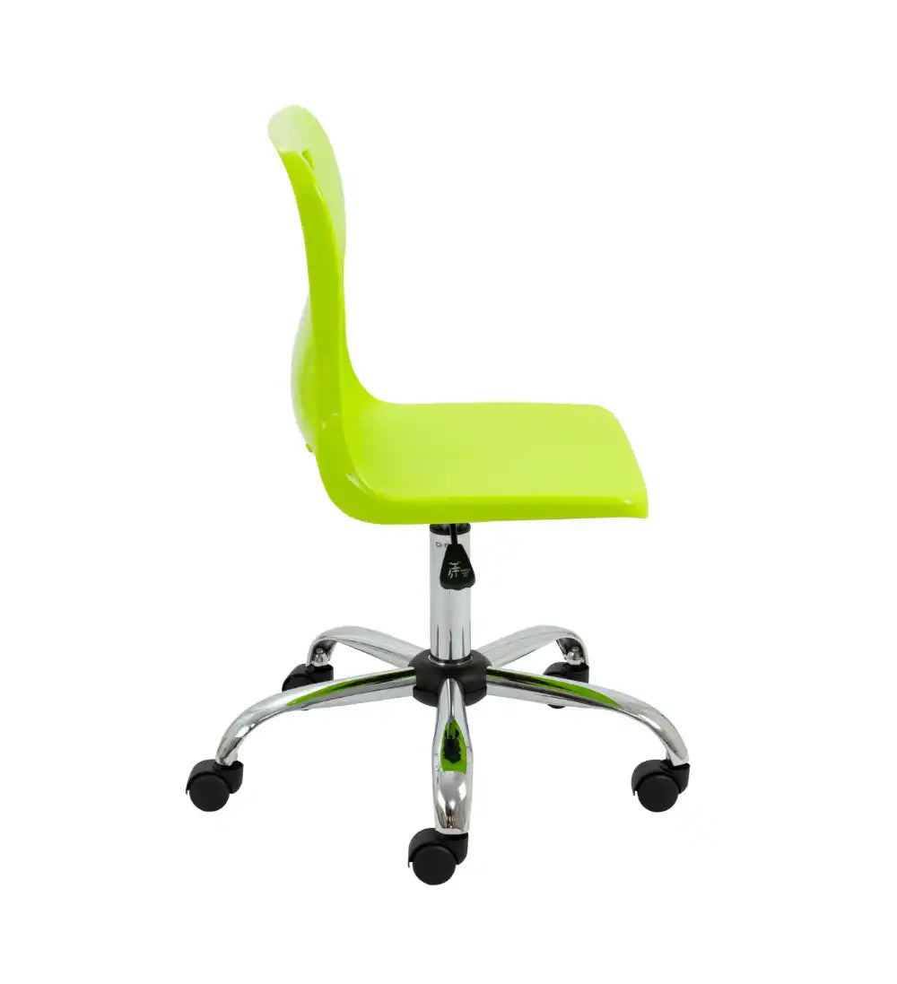 Titan Swivel Senior Chair with Chrome Base and Castors T35-L 4