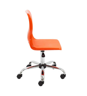 Titan Swivel Senior Chair with Chrome Base and Castors T35-O 4