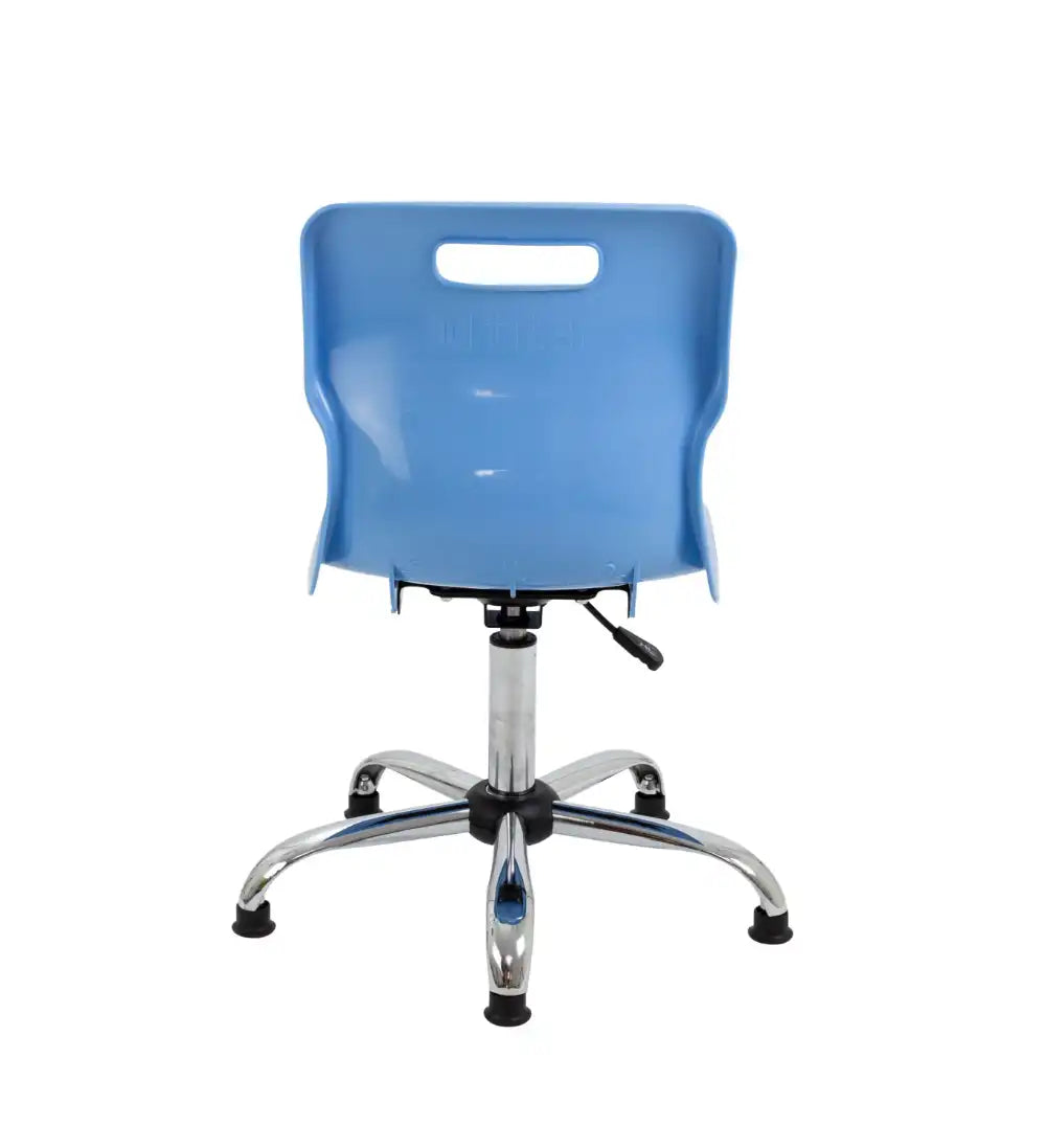 Titan Swivel Senior Chair with Chrome Base and Glides T35-CBG 6