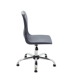 Titan Swivel Senior Chair with Chrome Base and Glides T35-CG 4