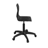 Titan Swivel Senior Chair with Plastic Base and Castors T35-BK-BK 4