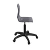 Titan Swivel Senior Chair with Plastic Base and Castors T35-C-BK 4