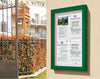Traditional Outdoor Notice Door 5 in Outdoor Setting
