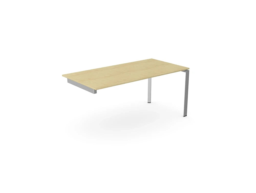 Trio Rectangular Desk  For Side Cabinet  1600X800X735 Mm Wu Tro 5 Mp Slv