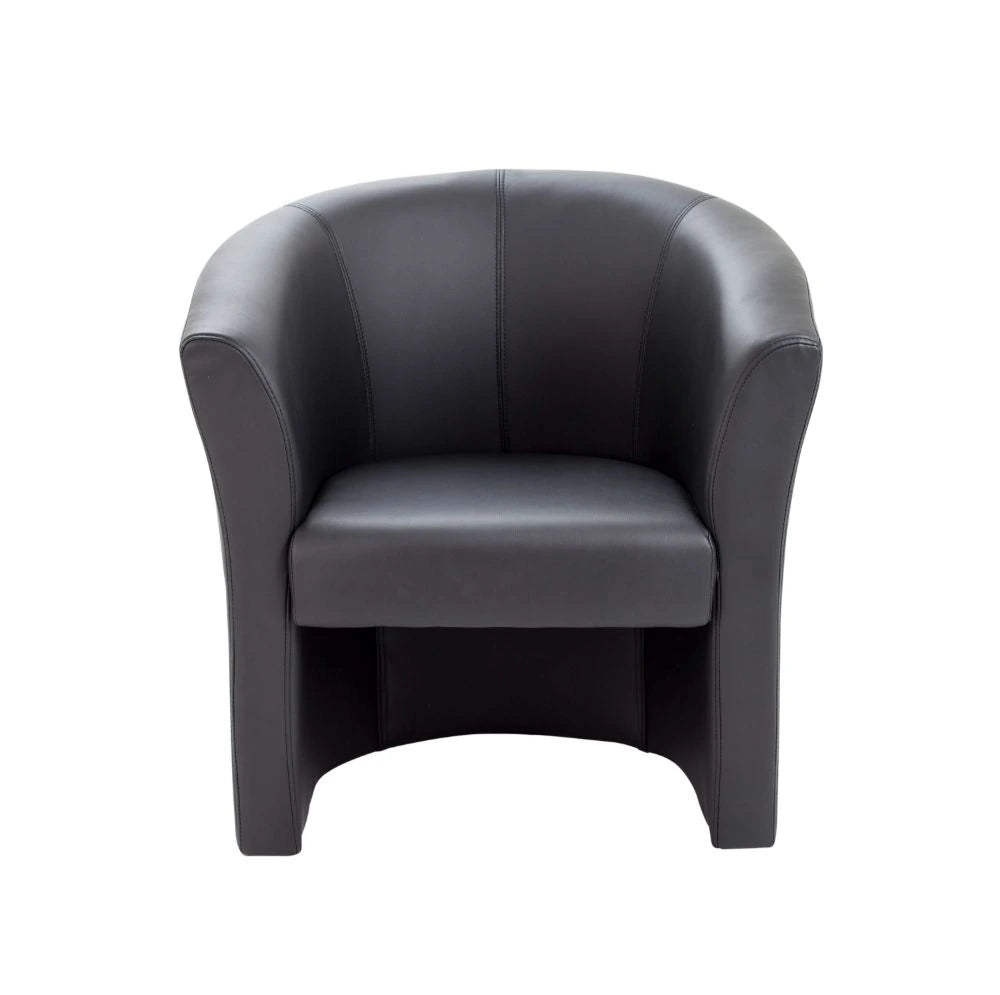 Tub Armchair Black 2