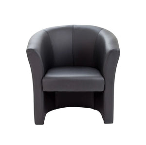 Tub Armchair Black 2