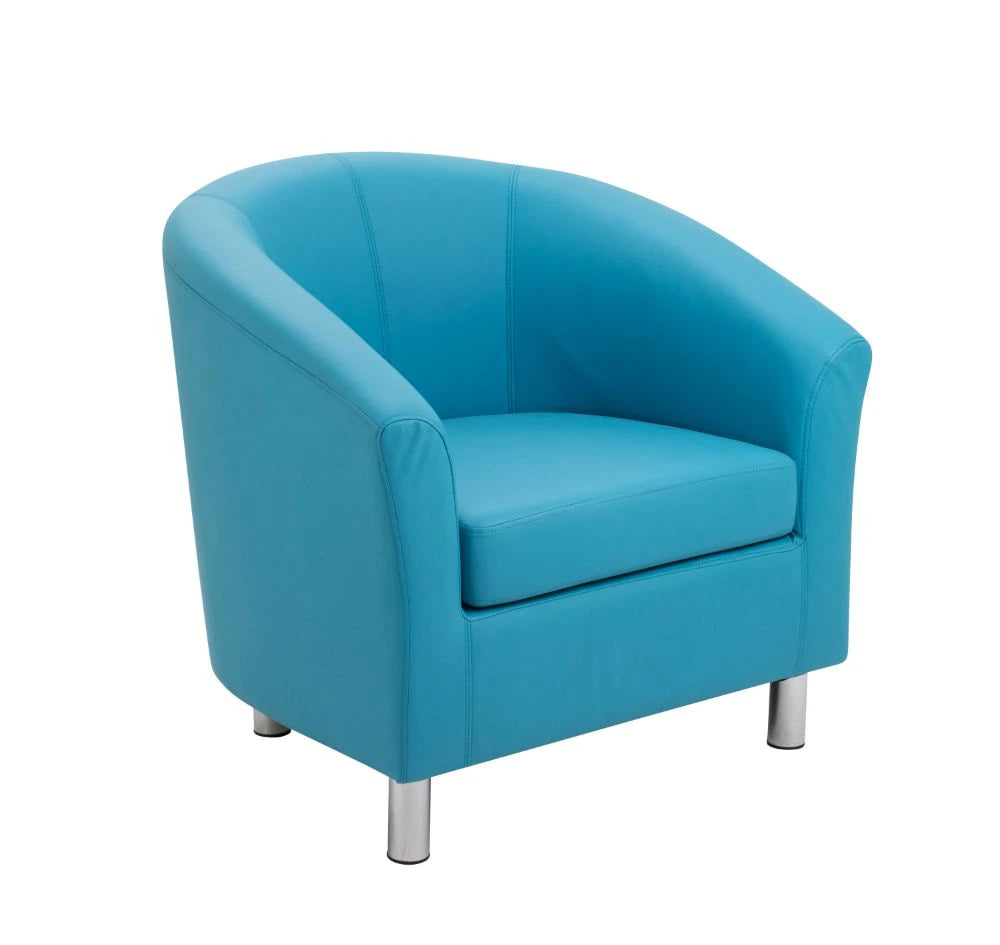 Tub Armchair with Metal Feet OF2201SBML 1