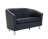Tub Sofa with Metal Feet OF2200BKML 1