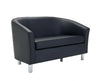 Tub Sofa with Metal Feet OF2200BKML 1