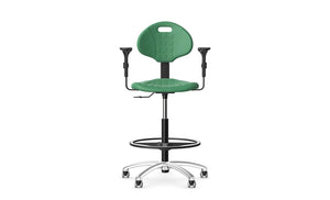 Tulip Height Adjustable Swivel Chair Stool 4