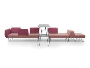 U Floe Modular Sofa with Centre Table