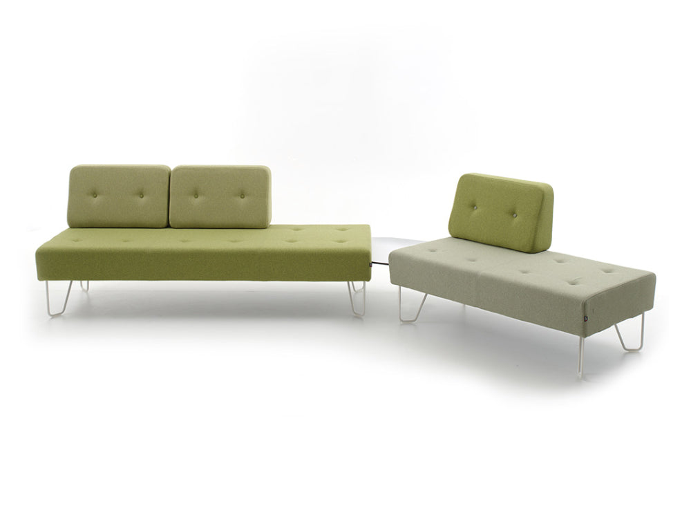 U Floe Modular Sofa with Low Coffee Table