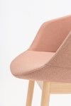 Ultra Four Wooden Base Chair Detail