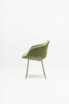 Ultra Office Chair on 4 Legged Metal Legs without Cushion 2