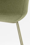 Ultra Office Chair on 4 Legged Metal Legs without Cushion Detail 2