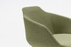 Ultra Office Chair on 4 Legged Metal Legs without Cushion Detail