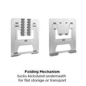 Ultra Slim Foldable Aluminum Laptop Riser 3
