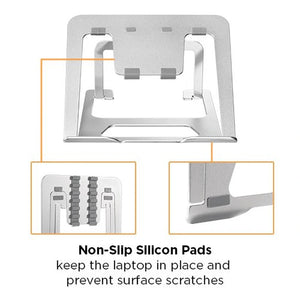 Ultra Slim Foldable Aluminum Laptop Riser 5