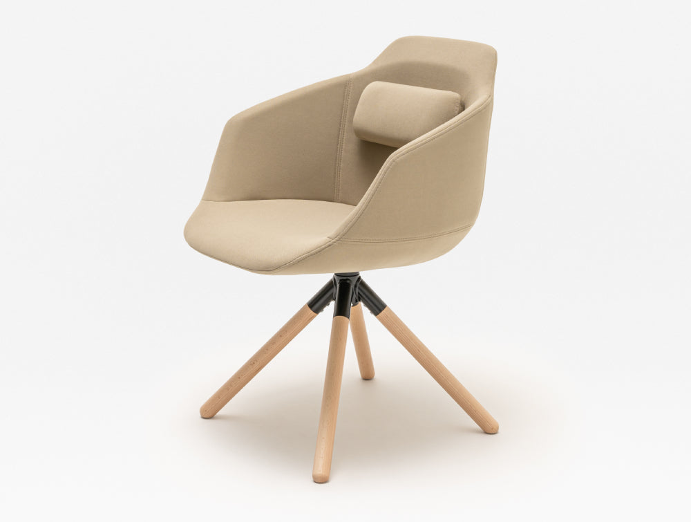 Ultra Trestle Wooden Base Chair
