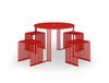 Urbantime .015 Octopus Outdoor Round Table With Integrated Seating 3