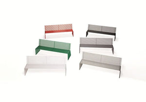 Urbantime .015 Outdoor Bench With Backrest 3