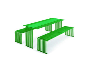 Urbantime .015 Outdoor Rectangular Metal Table 3