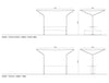 Urbantime .H24 Miami Outdoor Metal Sun Shade Dimensions