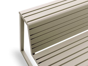 Urbantime .H24 Outdoor Double Seat With Backrest 4