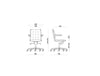 Vega Hit Manager Office Chair 7 Dimensions